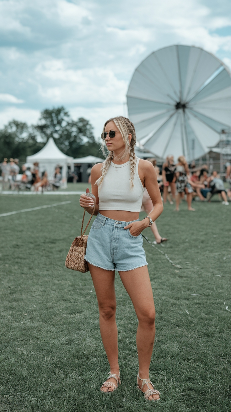 Stylish Summer Music Festival Outfits for Comfort outfit idea