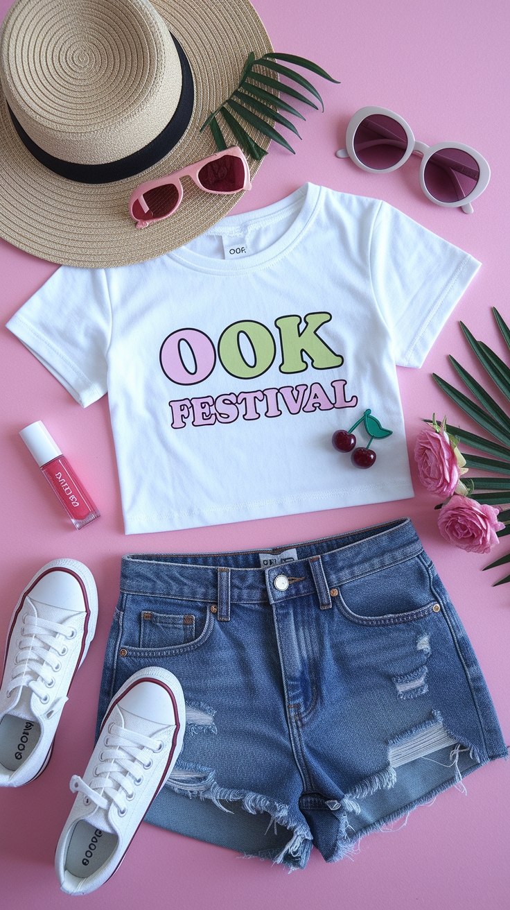 Summer Outfits Festival: Bright and Breezy Styles outfit idea