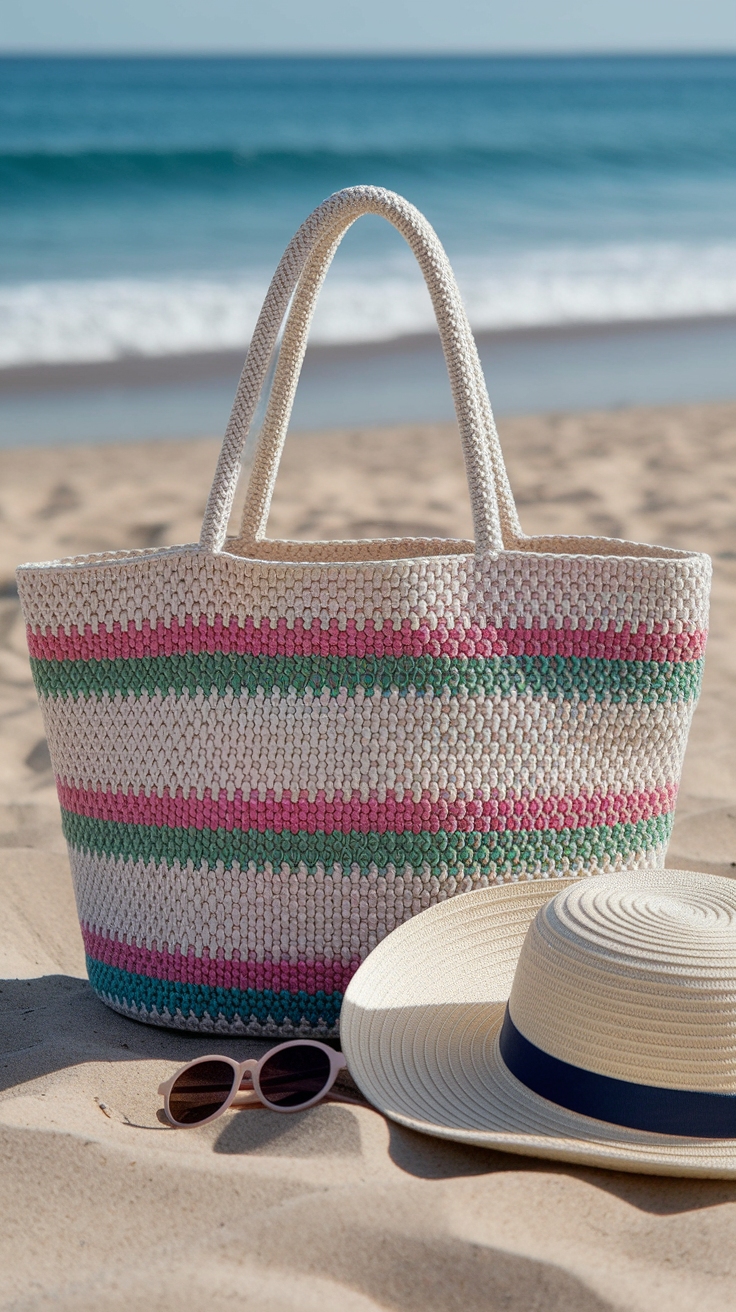 Tote Bag Crochet: Explore Your Creativity with Yarn outfit idea