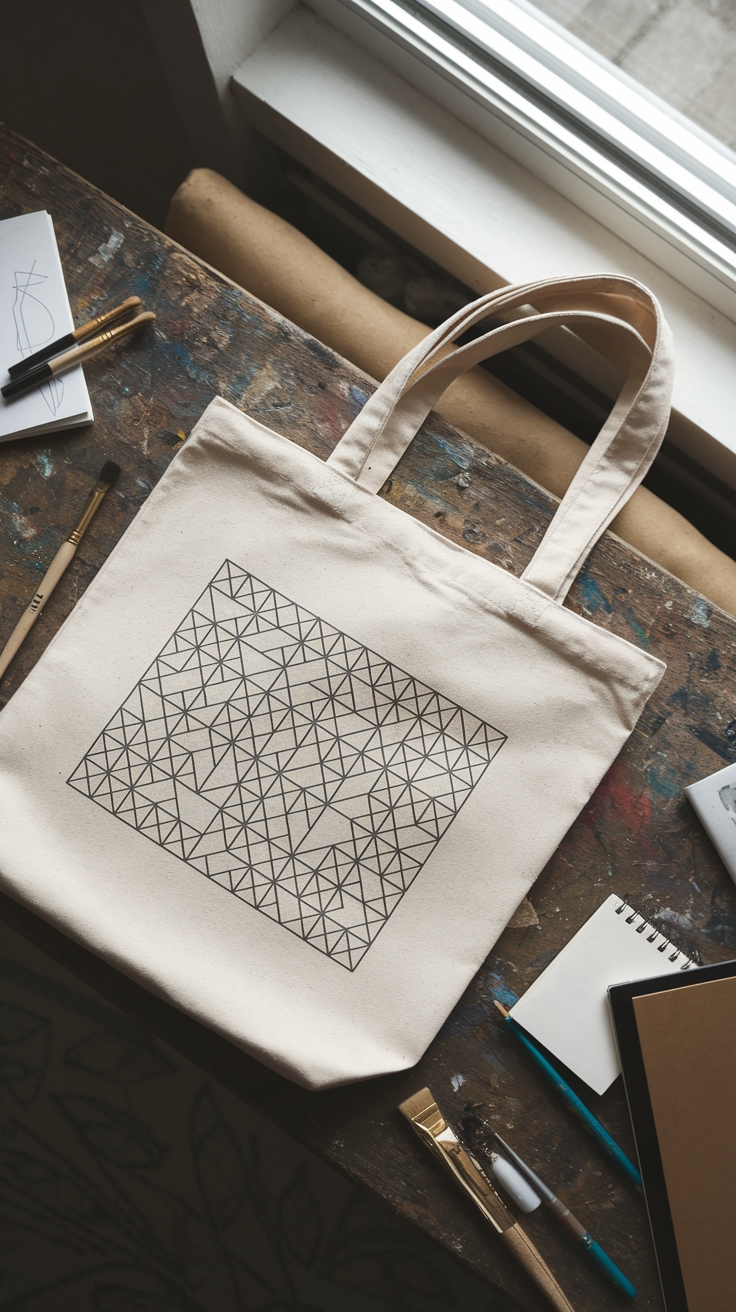 Tote Bag Design Easy: Simple Patterns for Everyone outfit idea