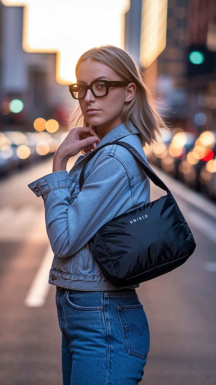 Why You Need a Uniqlo Mini Shoulder Bag in Your Closet outfit idea