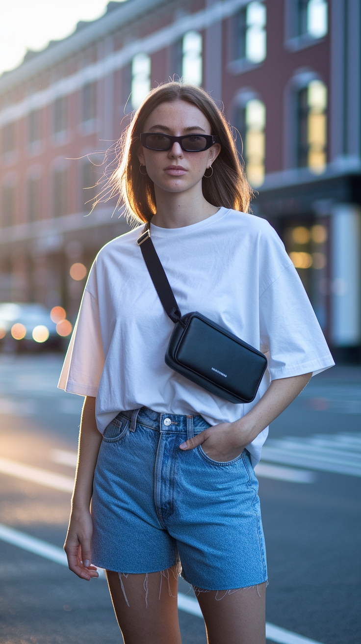 Uniqlo Mini Shoulder Bag Outfit for Effortless Style outfit idea