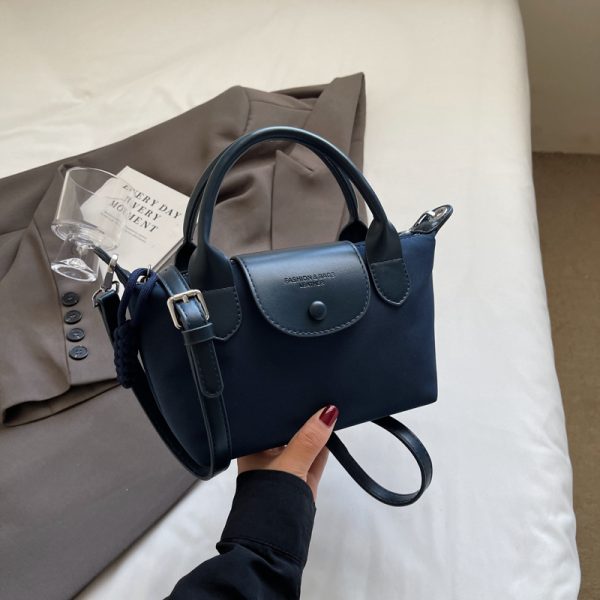 2025 Korean Minimalist Casual Bucket Bag for Women - Trendy Crossbody Shoulder Bag with Unique Niche Design