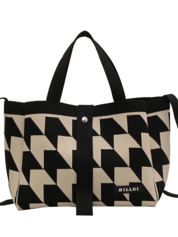 2025 Large Capacity Canvas Tote Bag for Women - Fashionable Versatile Shoulder and Crossbody Commuting Bag