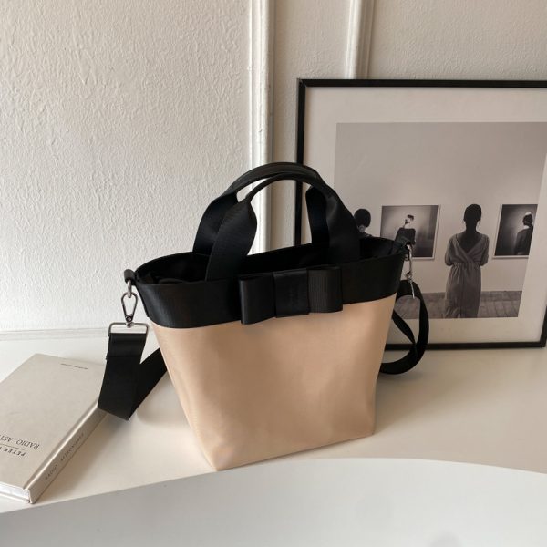 2025 Large Capacity Nylon Commuter Tote Bag for Women, Versatile Crossbody Style with Unique Design for Everyday Use