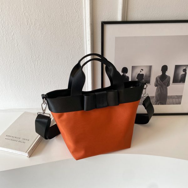 2025 Large Capacity Nylon Commuter Tote Bag for Women, Versatile Crossbody Style with Unique Design for Everyday Use