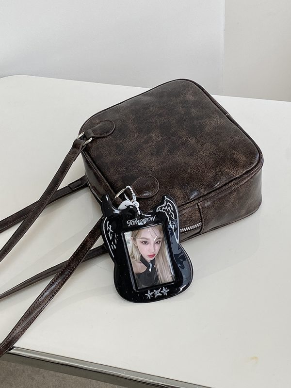 2025 New Women's Korean Retro Lightweight Small Square Bag - High-Quality Handheld Shoulder Bag for Everyday Style