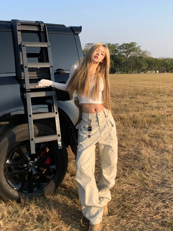 2025 Spring Minimalist Commuter Straight Leg Casual Pants for Men and Women - Loose Versatile Floor-Length Design