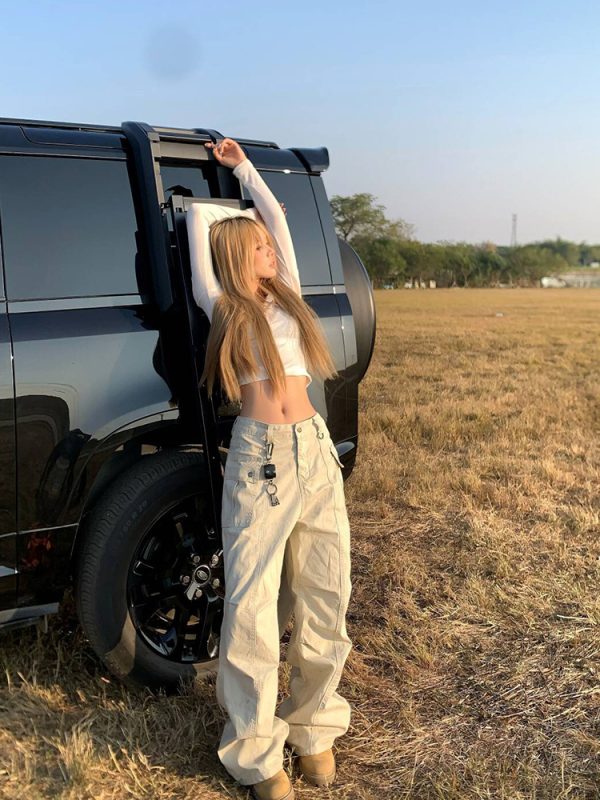 2025 Spring Minimalist Commuter Straight Leg Casual Pants for Men and Women - Loose Versatile Floor-Length Design