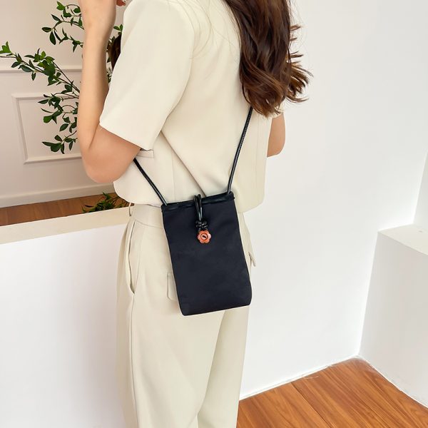 2025 Summer Mini Bag for Women - Chinese National Style Lightweight Crossbody Mobile Phone Bag