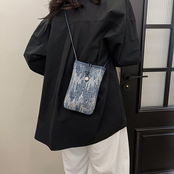 2025 Summer Mini Handbag for Women - Versatile High-End Crossbody Bag in National Style for Phones and Essentials