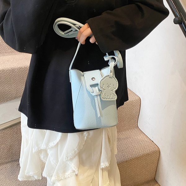 2025 Summer Yellow Mini Crossbody Bag for Women - Lightweight High-End Phone Bag for Walking and Everyday Use