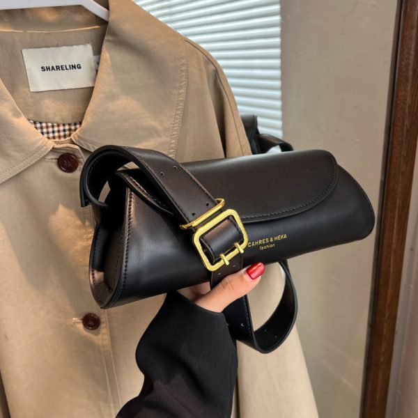 2025 Trendy Retro Crossbody Small Bag - Women's High-End Baguette Underarm Shoulder Bag