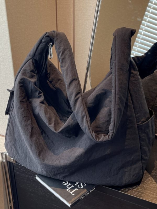 2025 Women's Casual Cotton Crossbody Bag - Large Capacity Shoulder Tote for Spring & Summer, Versatile Relaxed Style