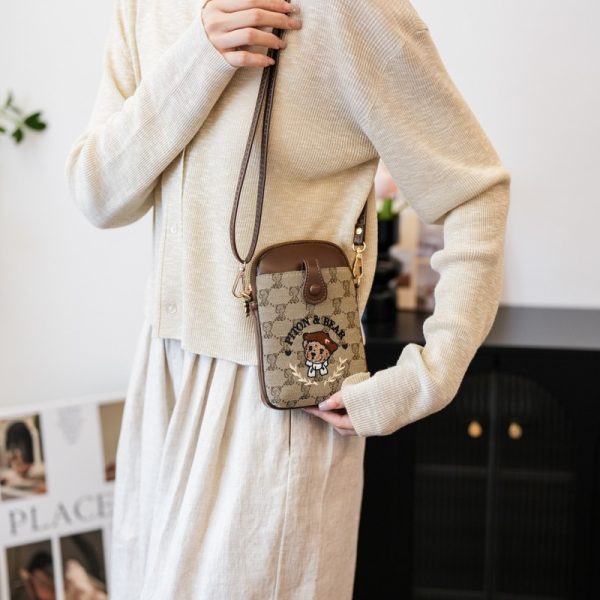 2025 Women's Embroidered Crossbody Bag - Versatile High-End Summer Shoulder Phone Bag