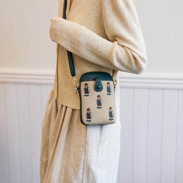 2025 Women's Embroidered Crossbody Bag - Versatile High-End Summer Shoulder Phone Bag