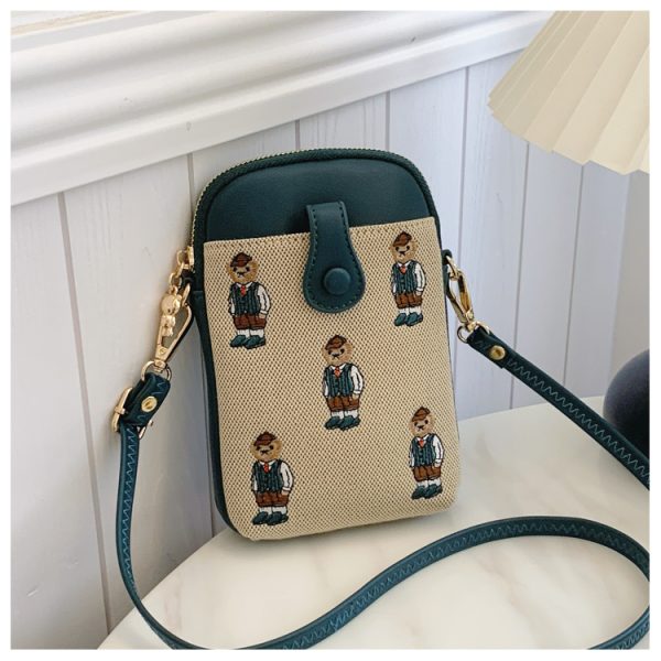 2025 Women's Embroidered Crossbody Bag - Versatile High-End Summer Shoulder Phone Bag