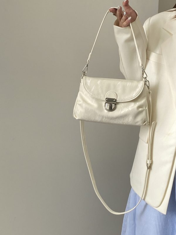 2025 Women's High-End Lock Clutch Bag - Versatile Underarm, Shoulder, Handheld, Crossbody Small Bag for Spring Summer Fashion