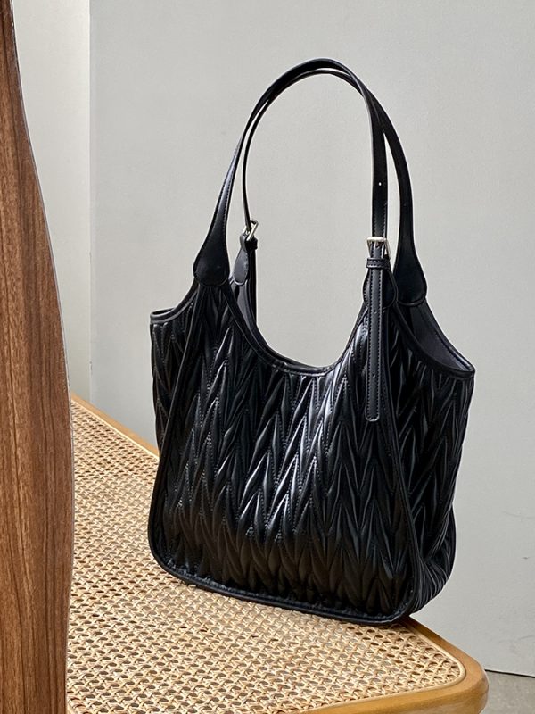2025 Women's High-End Simple Shoulder Tote Bag - Large Capacity Commuter Bag for Everyday Fashion