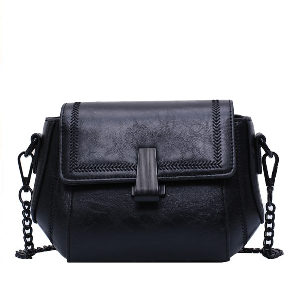 2025 Women's Korean Style Chain Shoulder Bag - Versatile Small Square Crossbody Purse, High-End Fashion Accessory