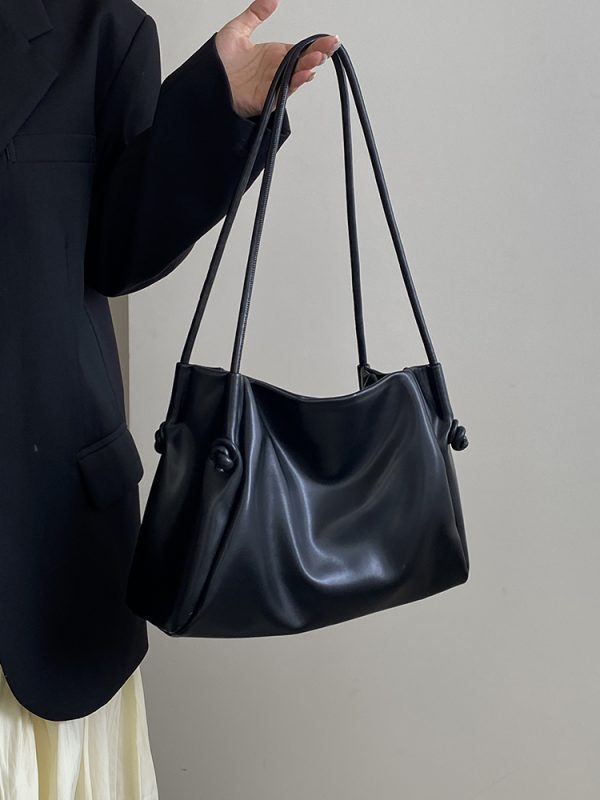 2025 Women's Large Capacity Tote Bag - Versatile Shoulder Handbag for College Students, Commuting, and Everyday Use