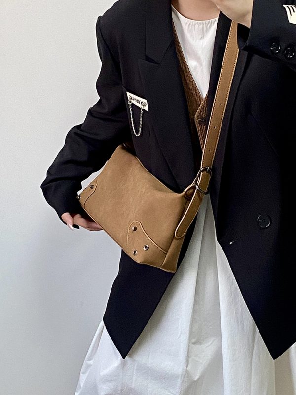 2025 Women's Retro Underarm Bag - Stylish Versatile Shoulder Crossbody Bag for Spring & Summer Fashion