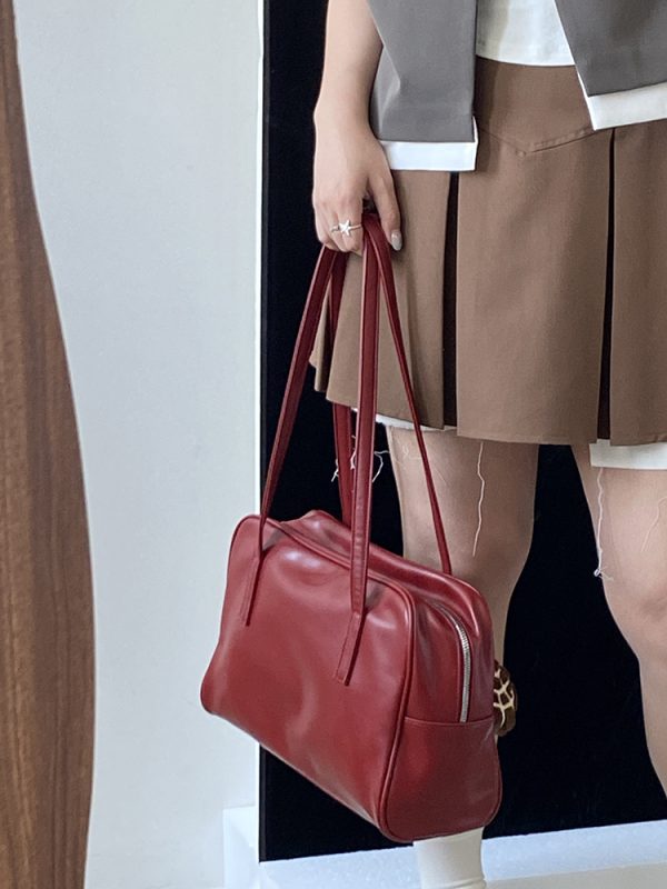 2025 Women's Tote Bag - Korean Style Light Retro Large Capacity Handheld Underarm Bag for Everyday Use