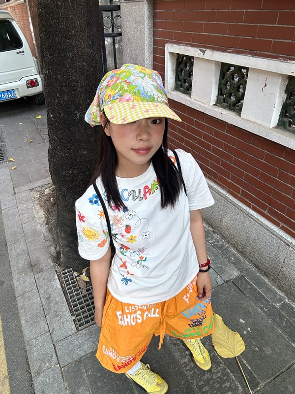 American Retro Fun Printed Letter Short-Sleeve T-Shirt - Unisex Casual Summer Loose Fit Top