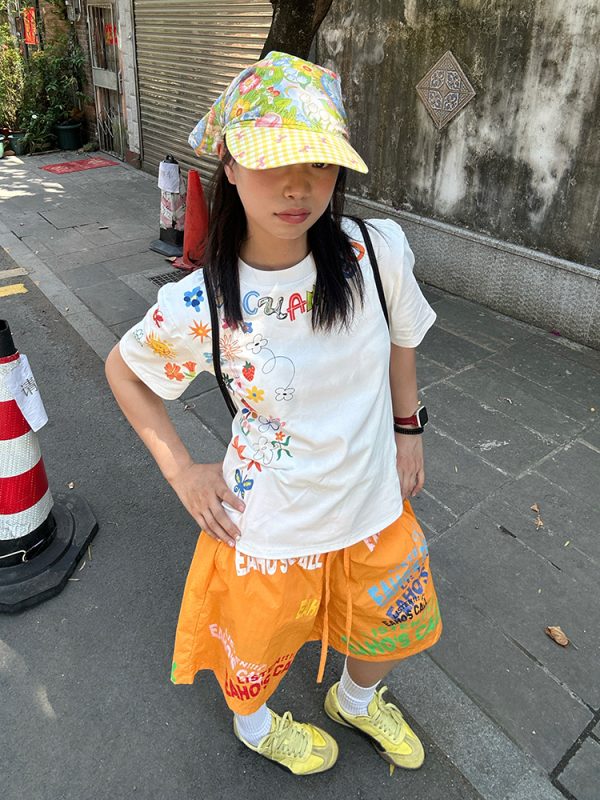 American Retro Fun Printed Letter Short-Sleeve T-Shirt - Unisex Casual Summer Loose Fit Top