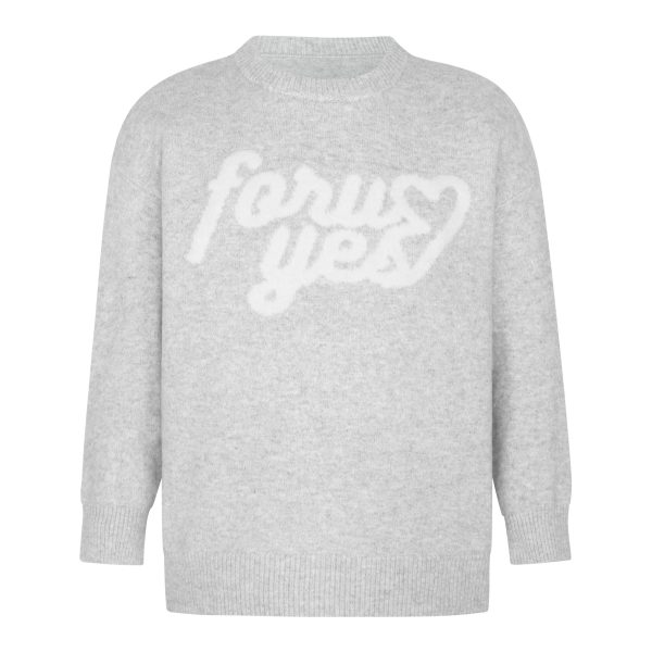Autumn Winter Casual Heart Print Knitted Sweater - Loose Fit Round Neck Pullover, National Trendy Style for Cozy Days