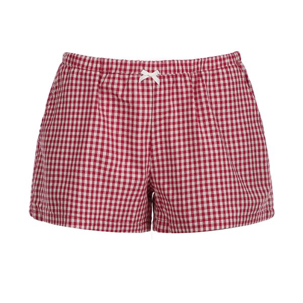 Blue Love Atmospheric Niche Design Casual Low-Waist Shorts for Home and Outdoor Wear - Trendy Y2K Style