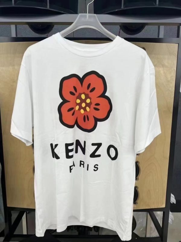 Camellia Print Loose Casual Short-Sleeve T-Shirt for Women - American Street Fashion, Perfect for 90s Y2K Style Couples