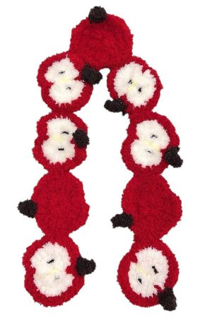 Casual Day Outfits, Easy Trendy Outfits Apple Core Crochet Scarf