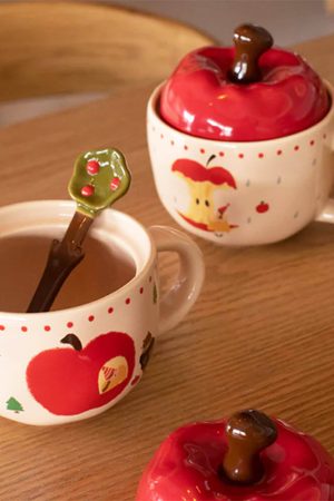 Casual Day Outfits, Easy Trendy Outfits Apple Shaped Ceramic Mug
