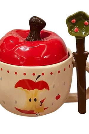 Casual Day Outfits, Easy Trendy Outfits Apple Shaped Ceramic Mug