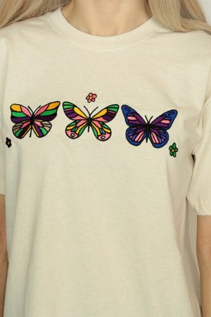 Casual Day Outfits, Easy Trendy Outfits Butterfly T-Shirt