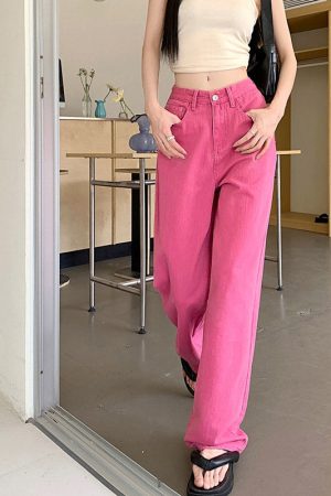 Casual Day Outfits, Easy Trendy Outfits Candy Cloud High Waist Jeans