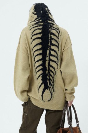 Casual Day Outfits, Easy Trendy Outfits Centipede Knit Hoodie