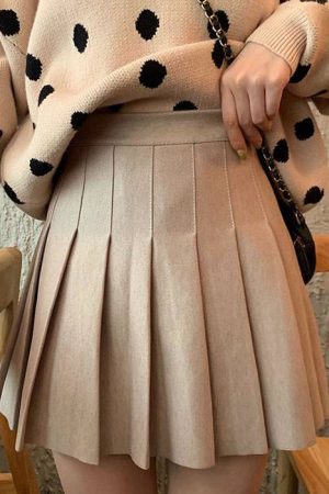 Casual Day Outfits, Easy Trendy Outfits Charm School Pleated Skirt