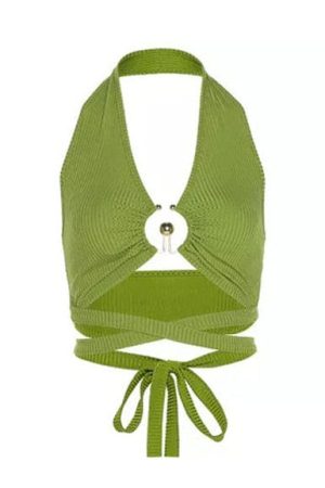 Casual Day Outfits, Easy Trendy Outfits Coconut Girl Halter Top