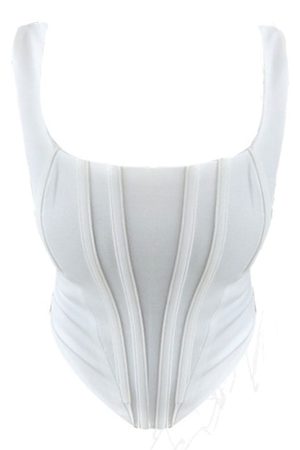 Casual Day Outfits, Easy Trendy Outfits Coquette Girl Corset Top