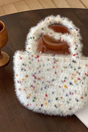 Casual Day Outfits, Easy Trendy Outfits Crochet Mini Bag