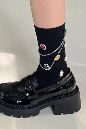 Casual Day Outfits, Easy Trendy Outfits Diamonds Socks