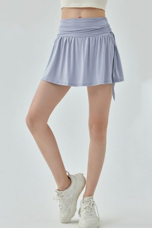 Casual Day Outfits, Easy Trendy Outfits French Sun Tennis Skirt in Lavender