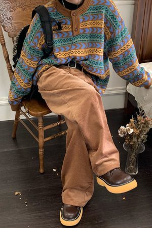 Casual Day Outfits, Easy Trendy Outfits Grandmacore Sweater