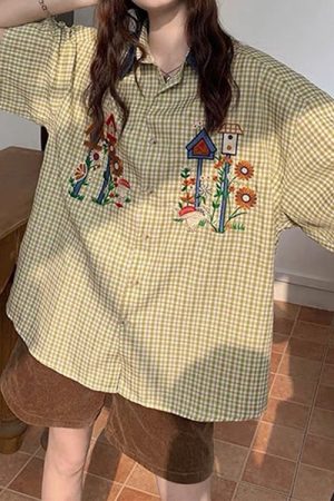 Casual Day Outfits, Easy Trendy Outfits Grandma's House Plaid Shirt