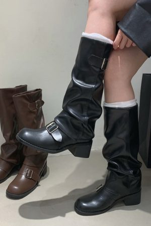 Casual Day Outfits, Easy Trendy Outfits No Apologies Wide Calf Tube Boots
