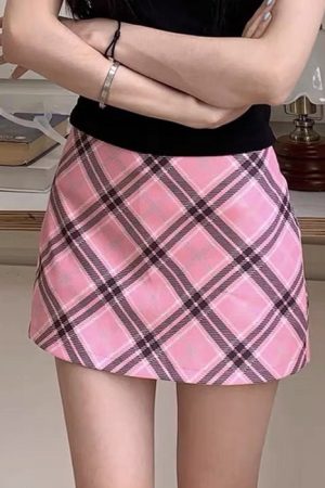Casual Day Outfits, Easy Trendy Outfits Preppy Aesthetic Pink Skirt