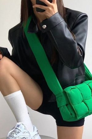Casual Day Outfits, Easy Trendy Outfits Rectangular Padded Crossbody Bag