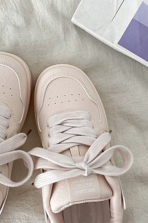 Casual Day Outfits, Easy Trendy Outfits Self Made Skater Sneakers in Pink